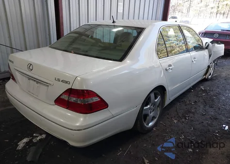 2006 Lexus Ls 430 from USA, damaged, VIN JTHBN36F665052329